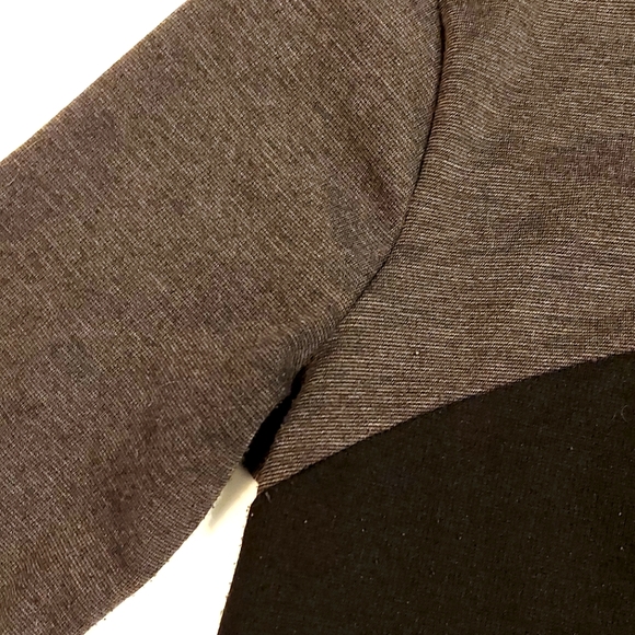 Old Navy Black & Gray Color Block Mini Dress - Picture 2 of 4